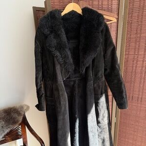Vintage Suede Coat